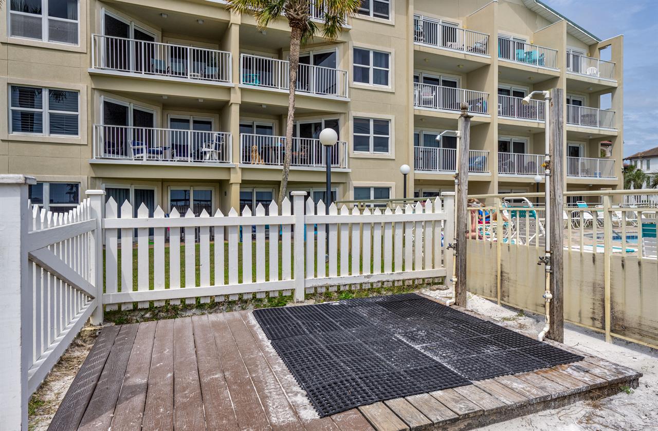 Outside shower