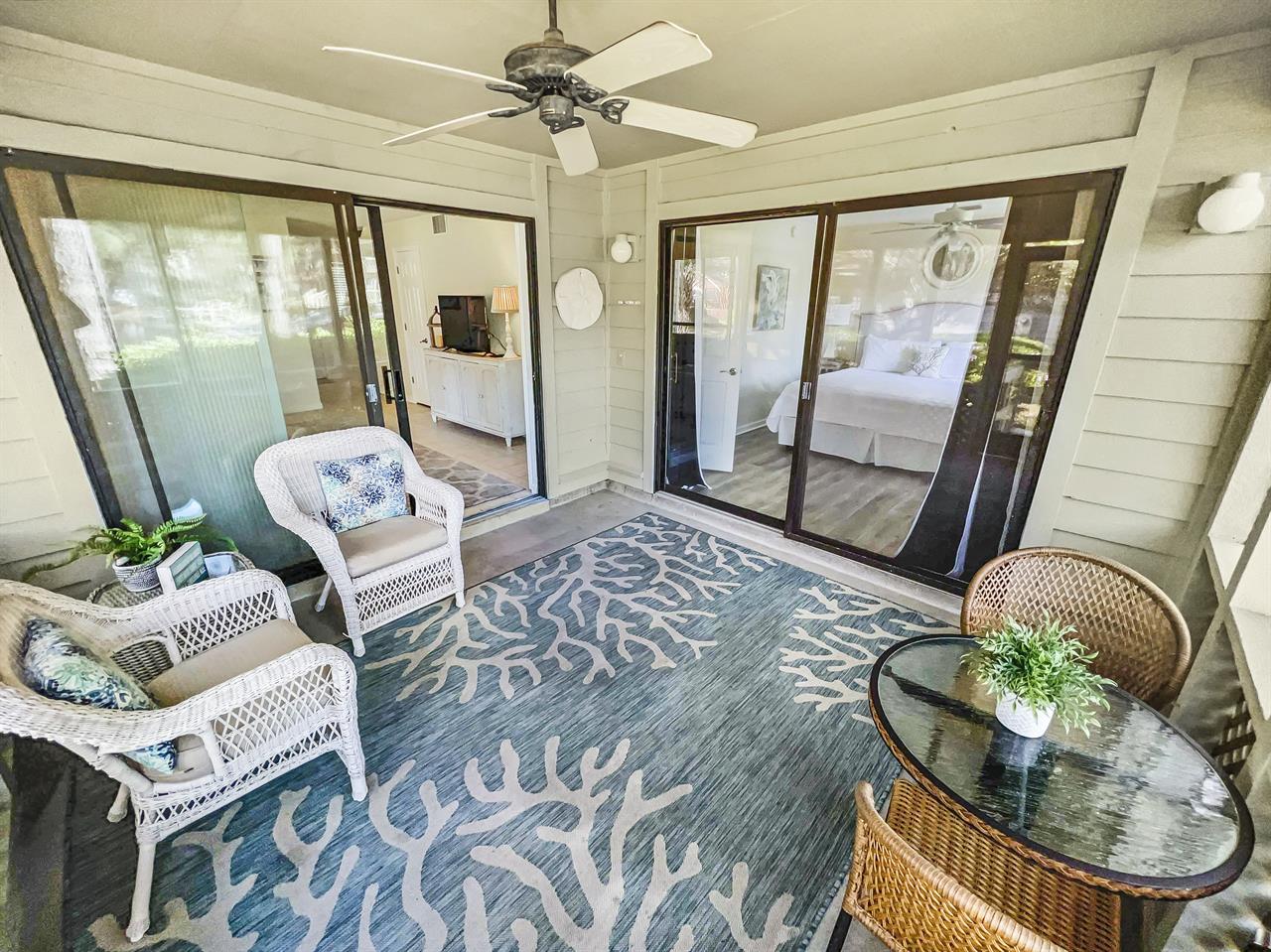 Back patio