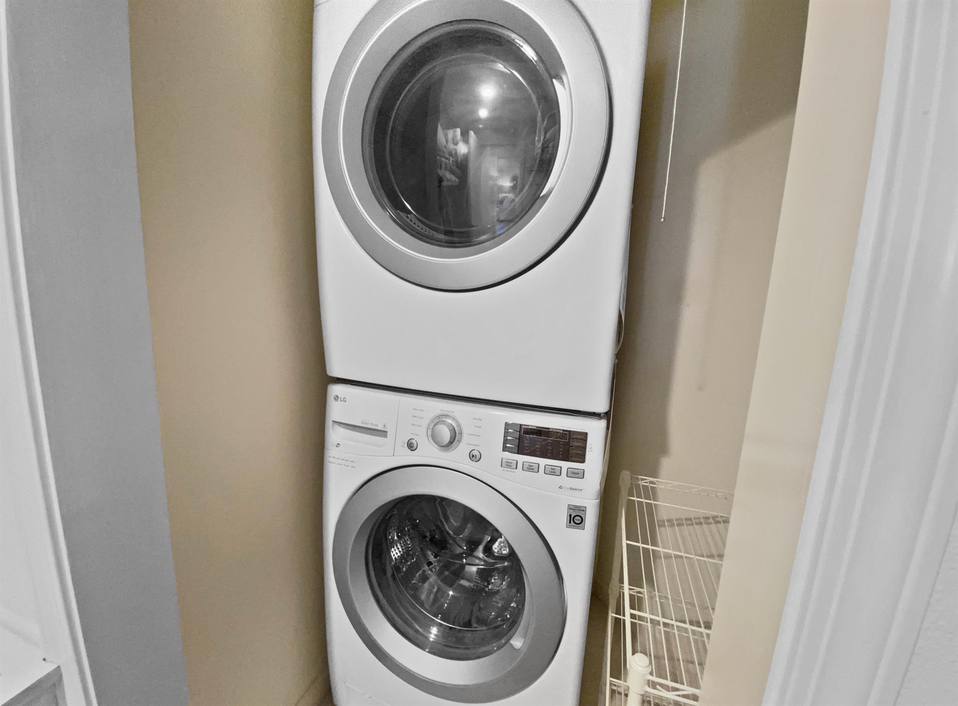 Laundry area downstairs