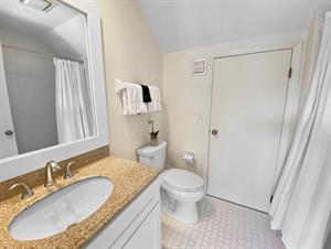 Upstairs guest bathroom