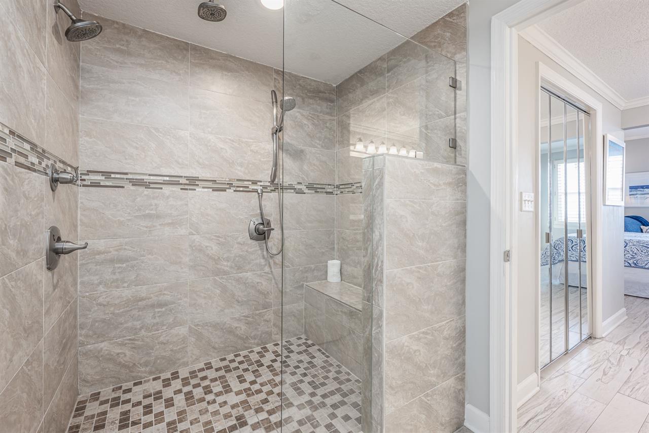 Walk in shower