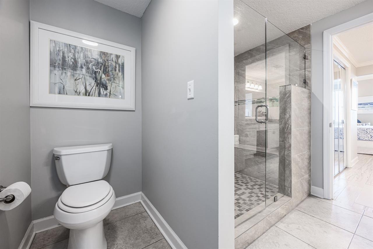 Master bathroom