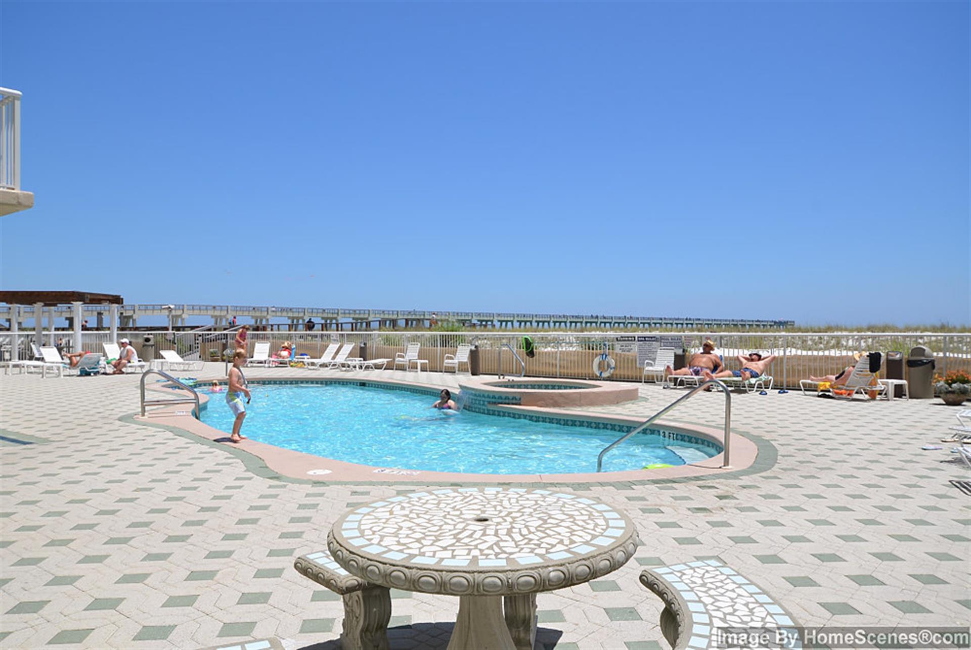 One of Three Gulf Front Pool