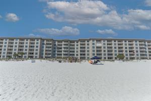 View of Building From Beach