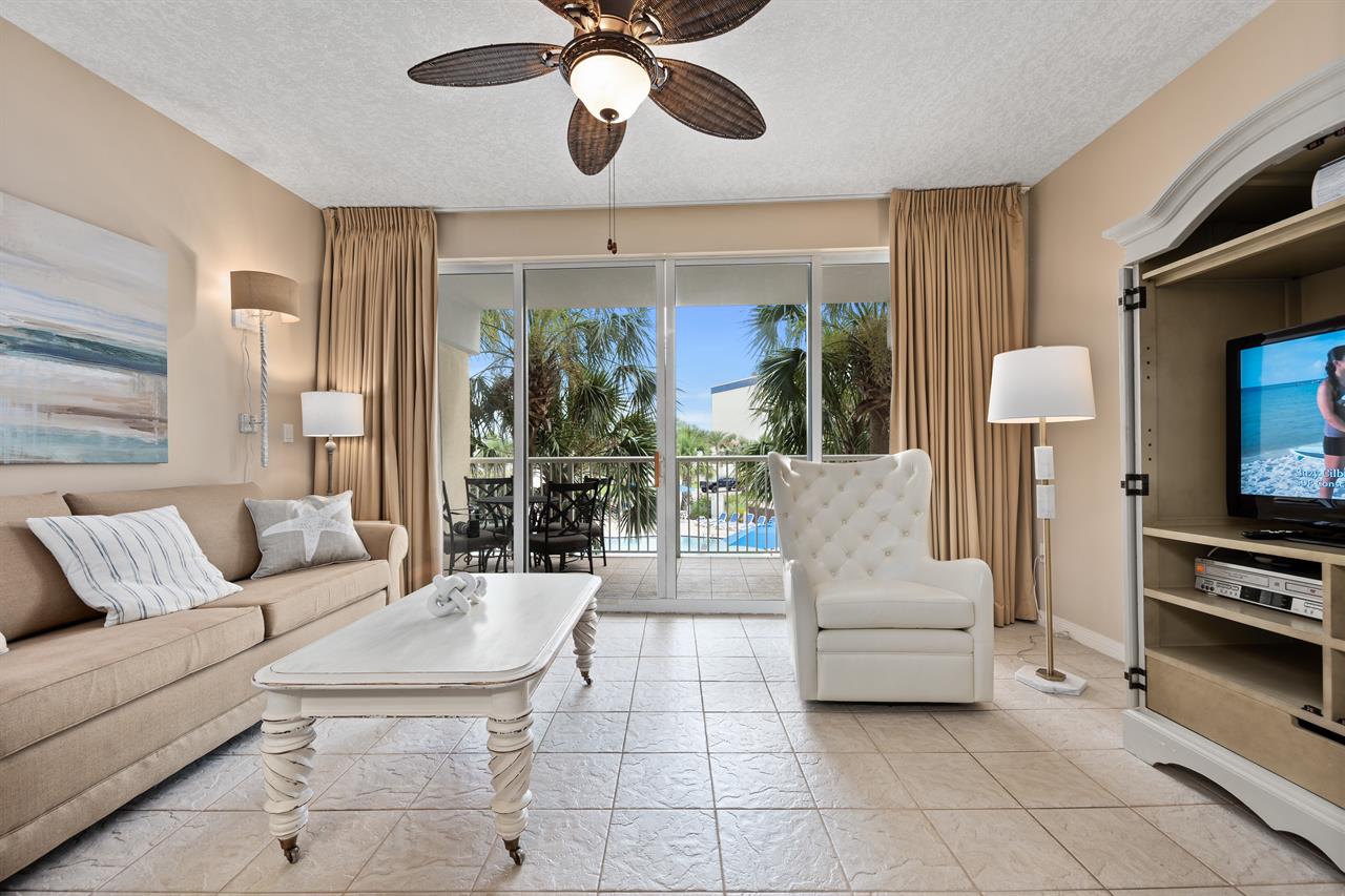 Living Room View to Pool