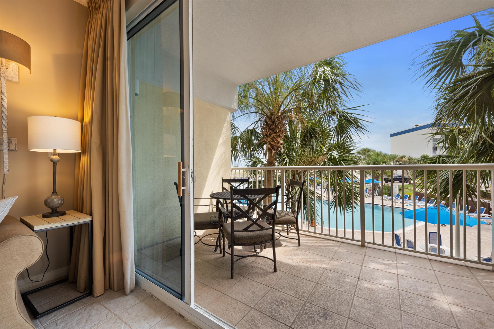 Poolside Patio