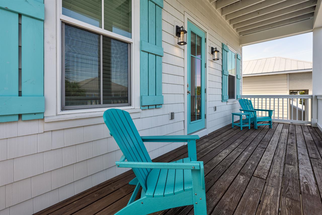 Guest bedroom 1 balcony 2nd floor