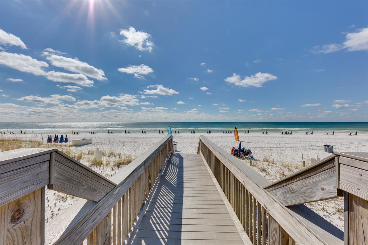 Boardwalk To Beach