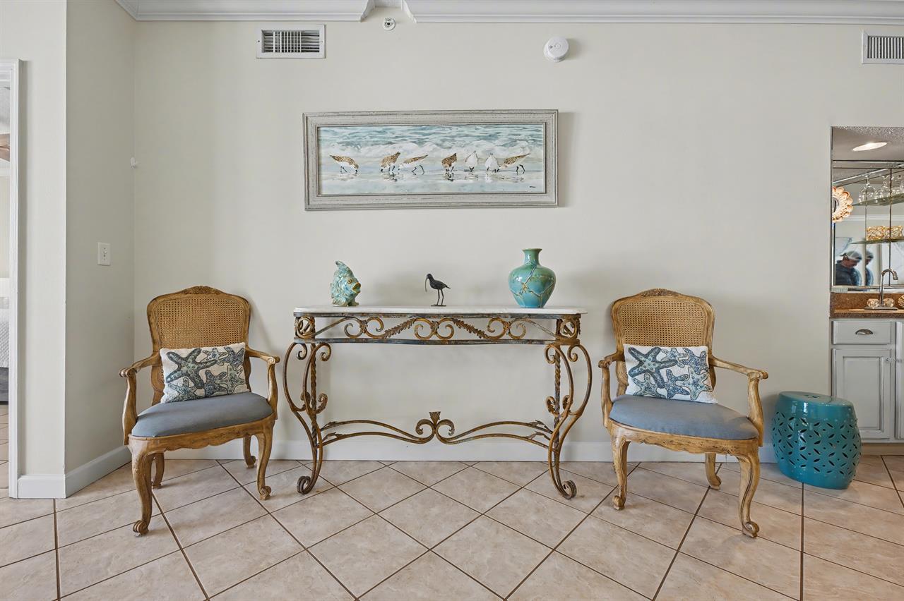 Seating in Dining Area