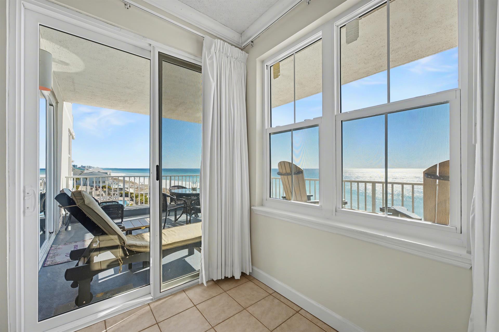 Master Bedroom entrance to balcony