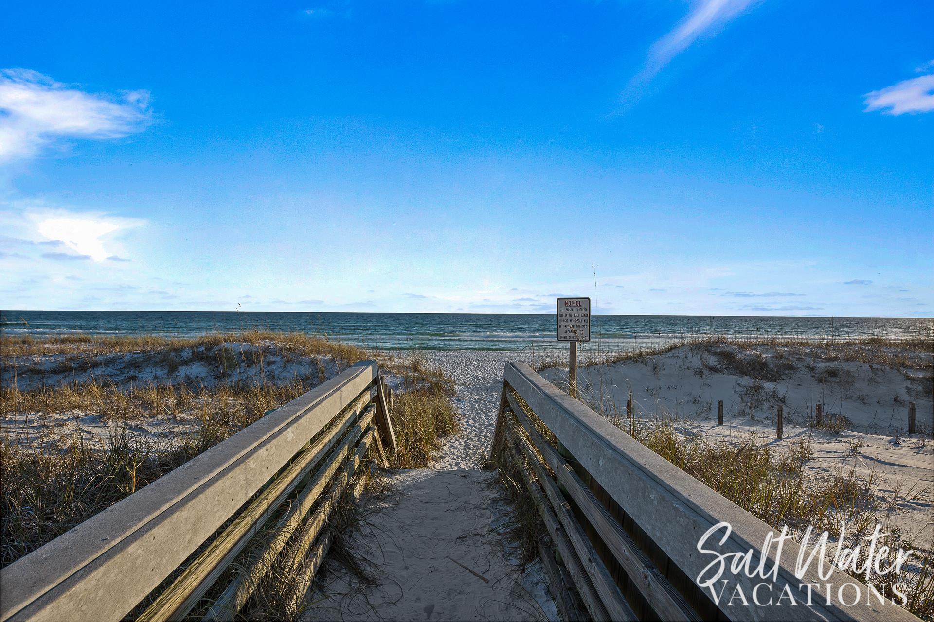Boardwalk at The Crab Trap Public Beach