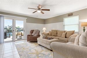 Plenty of seating in the living area