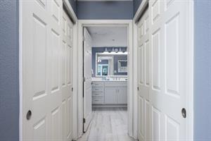 Closets to Primary Bath