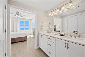 Double Vanity in Master