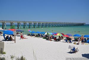 Beach View  Navarre Pier
