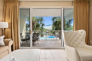 Living Room View to Patio  Pool