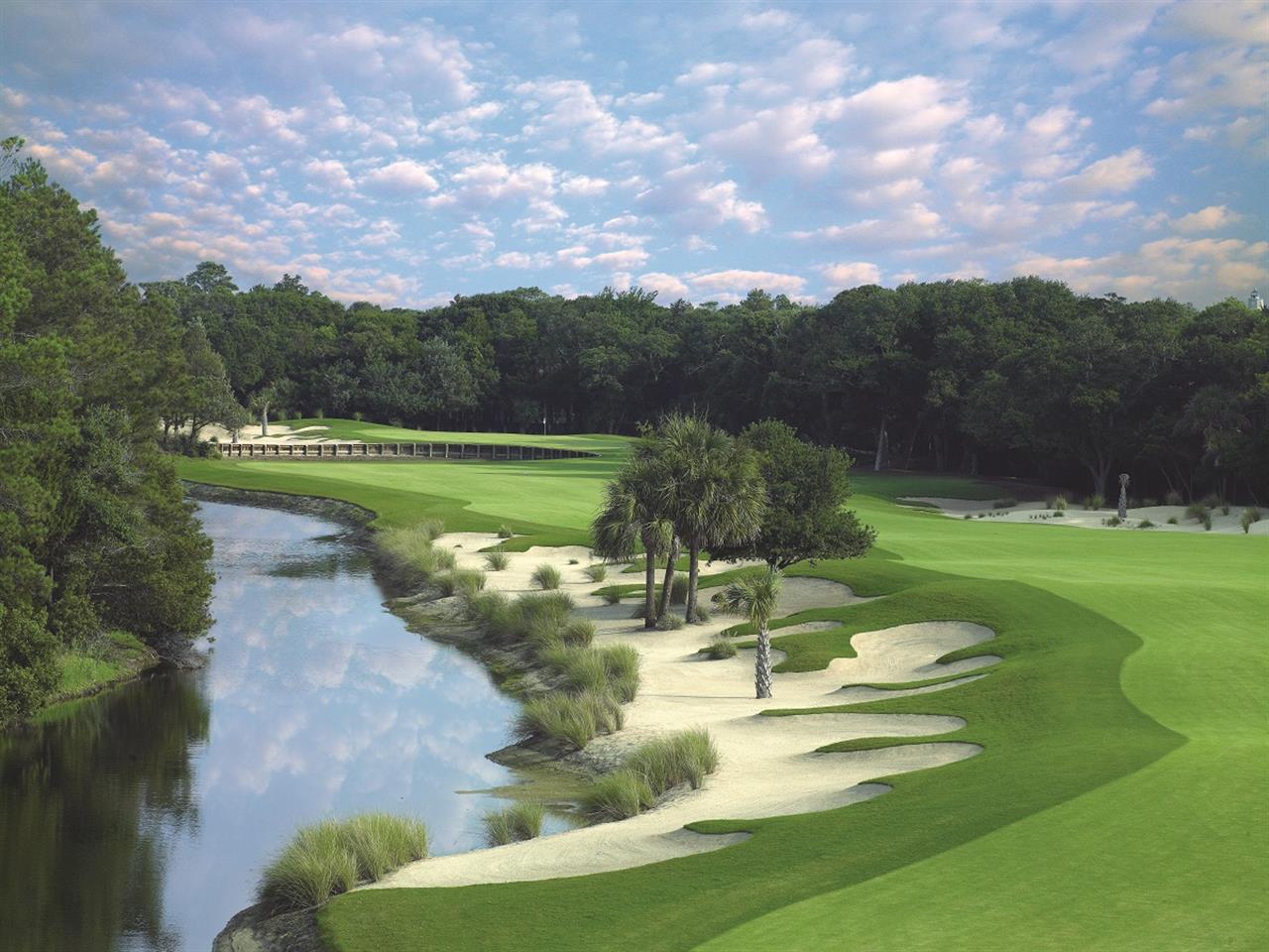 119737 Bald Head Island Club Golf Course Hole B