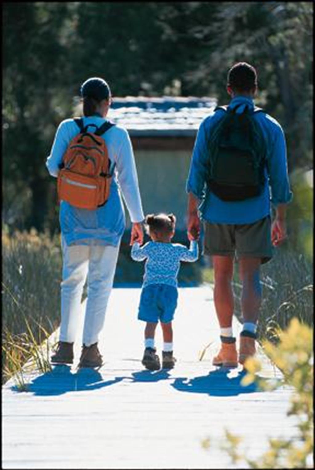 Parents with Girl