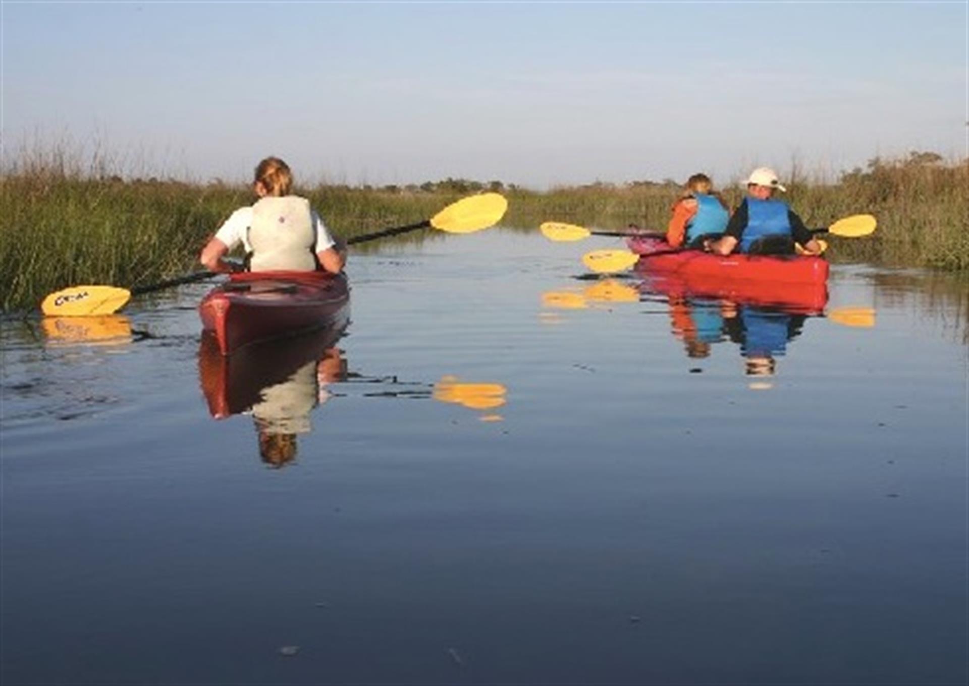 Bald Head Island Vacations_Kayak Guided Tour
