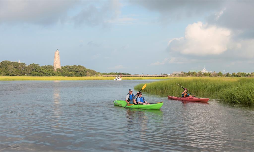 Bald Head Island kayaking