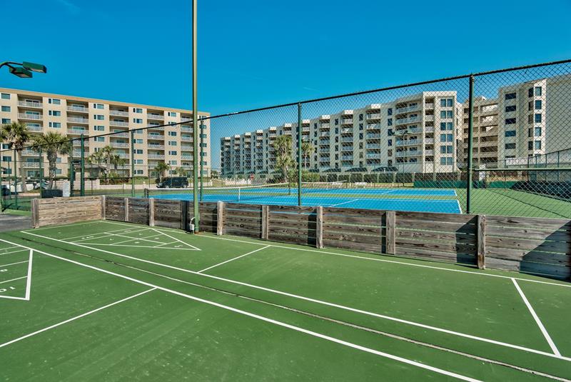 Shuffleboard Court