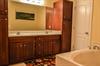 Master Bath with Jetted tub and shower