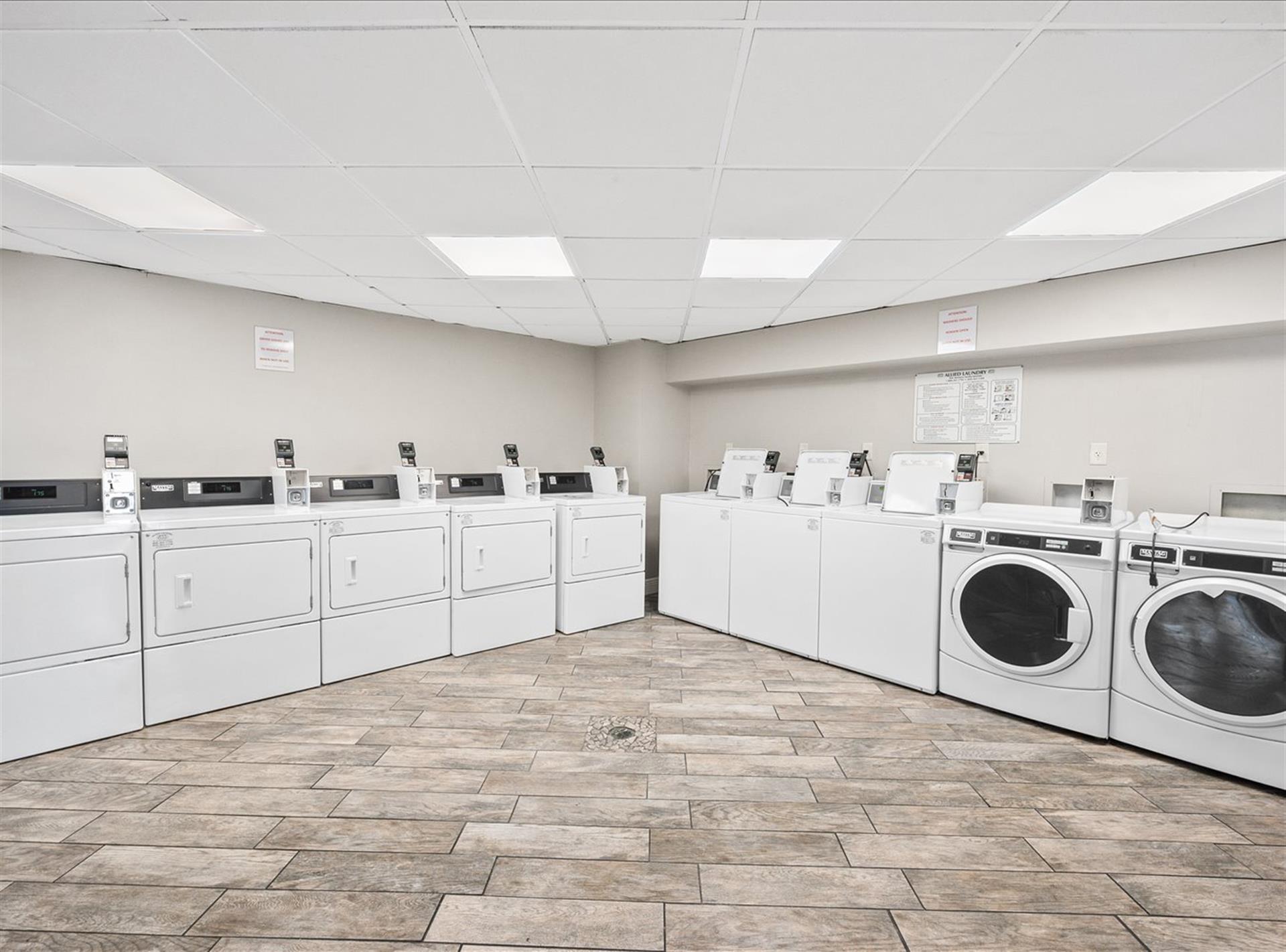 Fourth  Sixth Floor Laundry Facilities