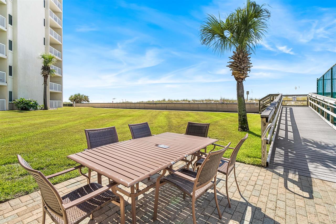 HSRC Outdoor Seating Area