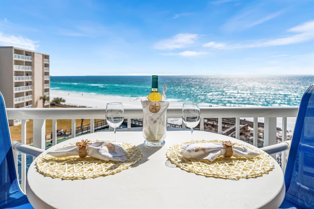 HSRC 506 Private Balcony with Beautiful Gulf View