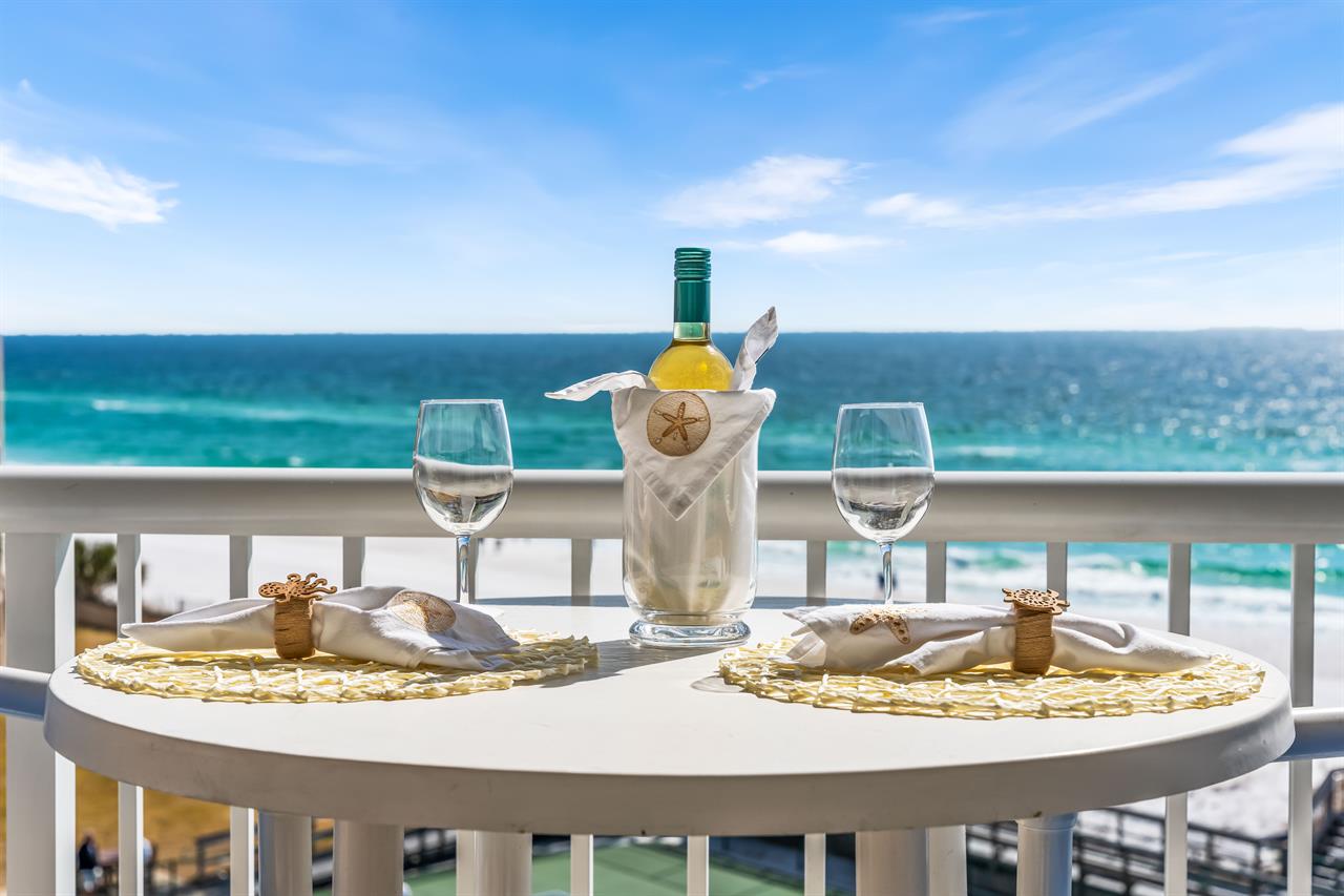 HSRC 506 Private Balcony with Beautiful Gulf View