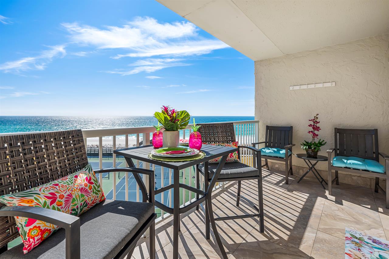 HSRC 509 Private Balcony with Gulf View