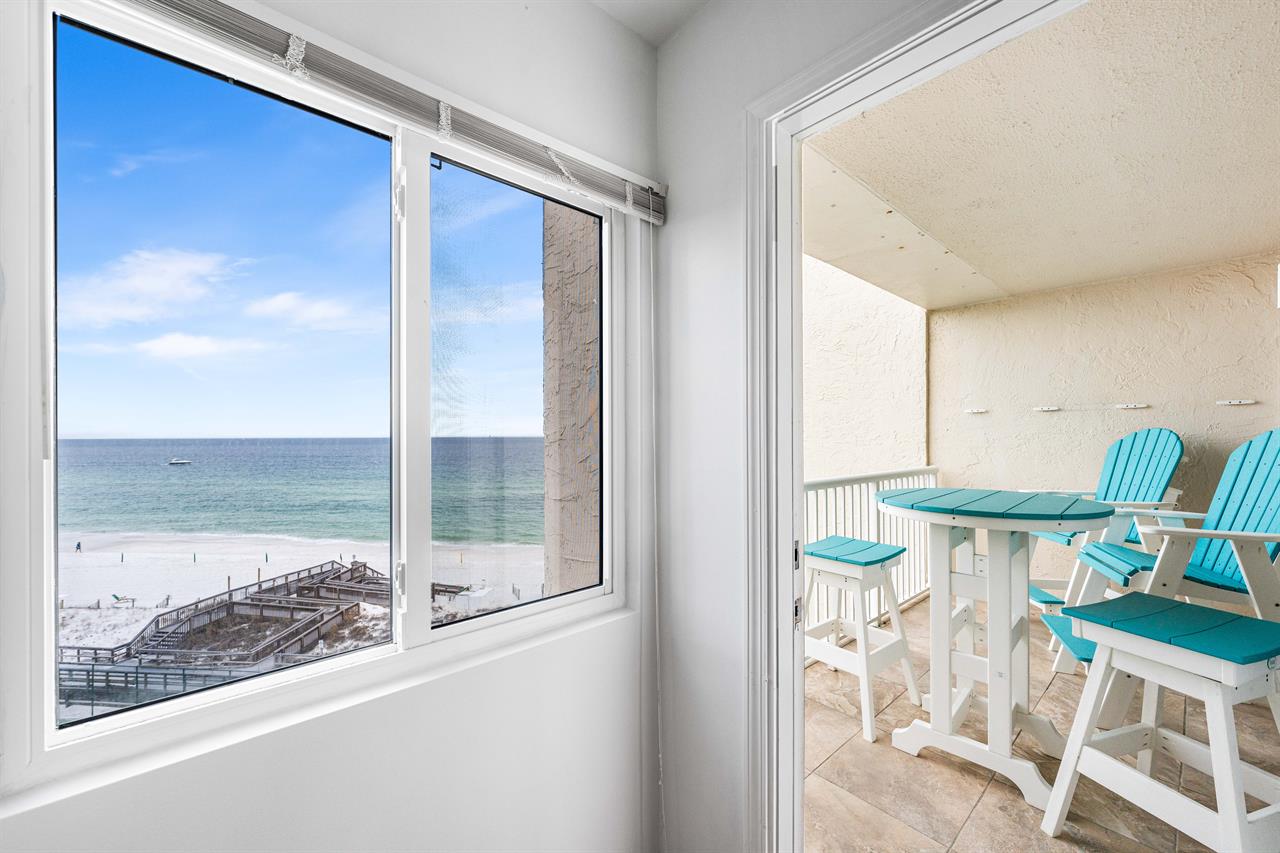 HSRC 604 Master Bedroom Balcony Door View