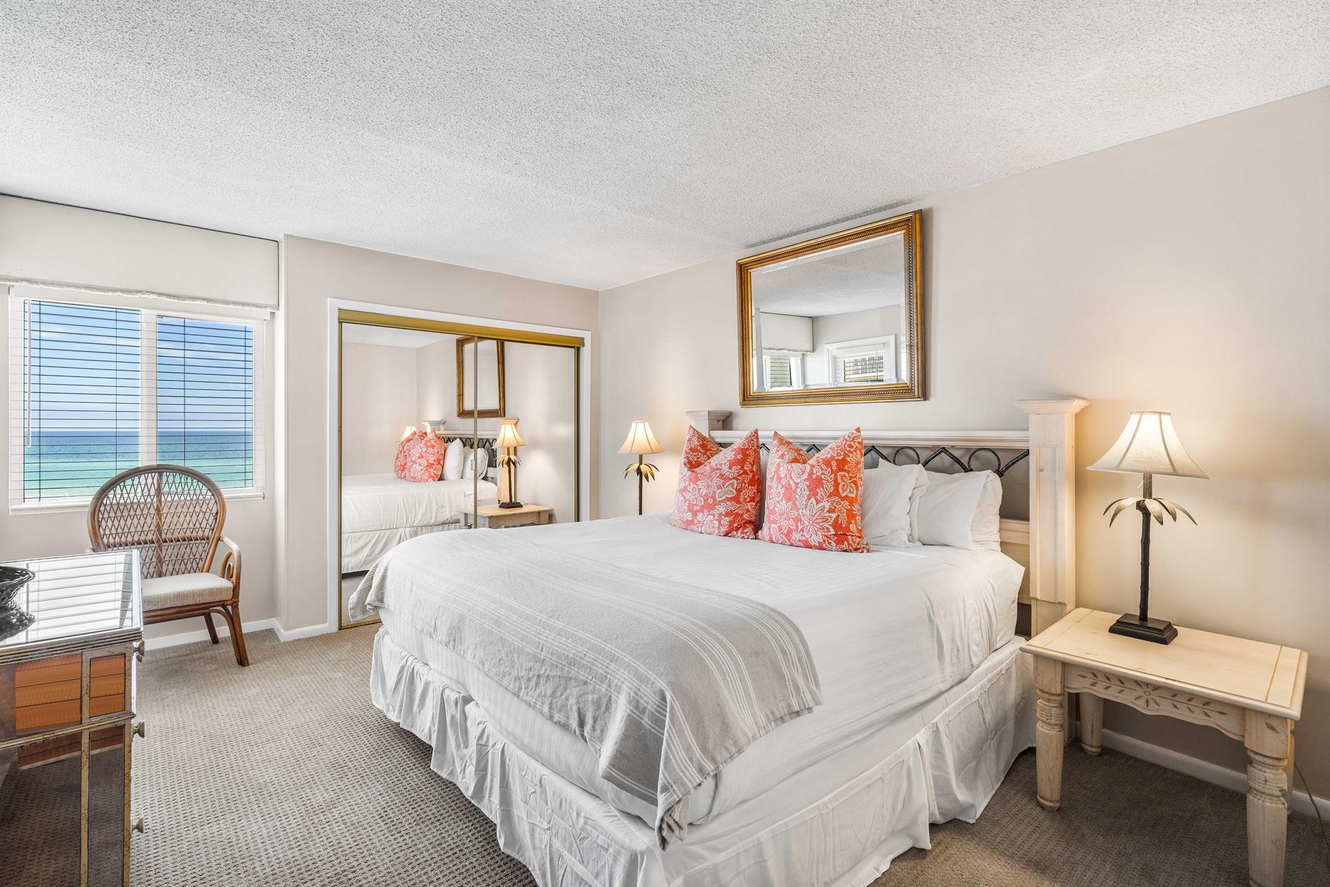 HSRC 408 Master Bedroom With King Bed And Gulf View