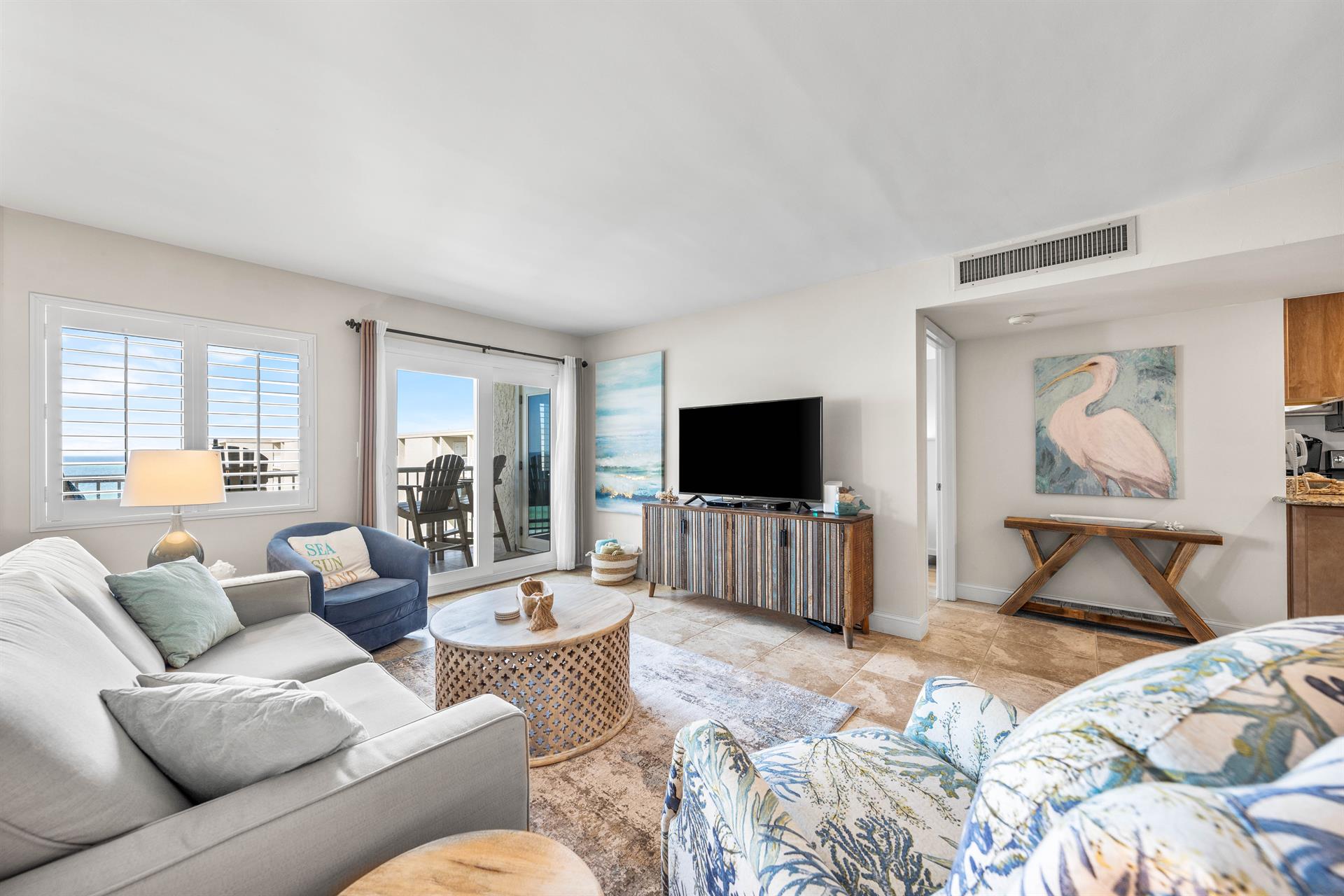 Beautiful Gulf Views from Living Area