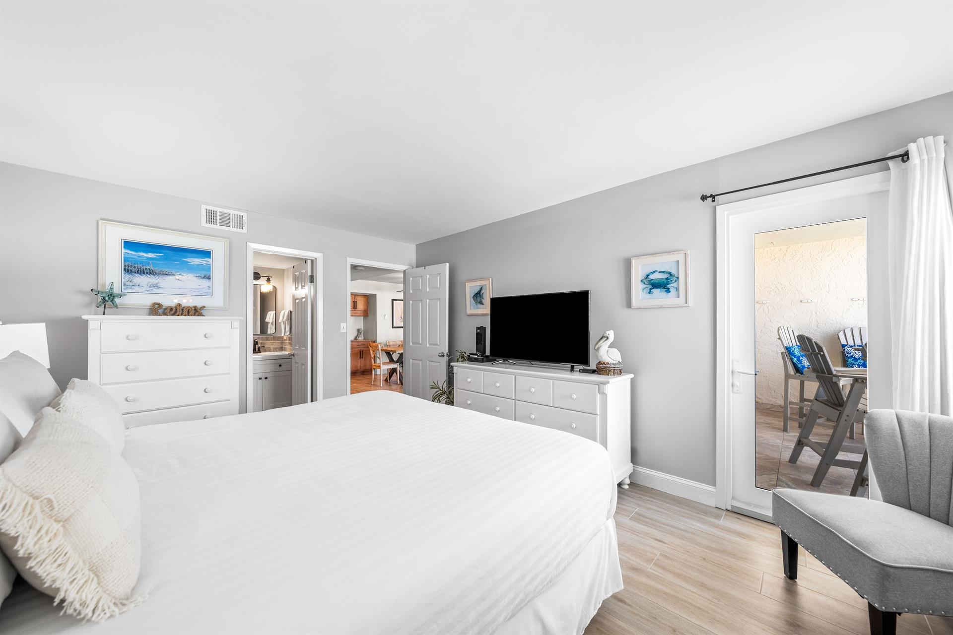 Private Access to your Private Balcony