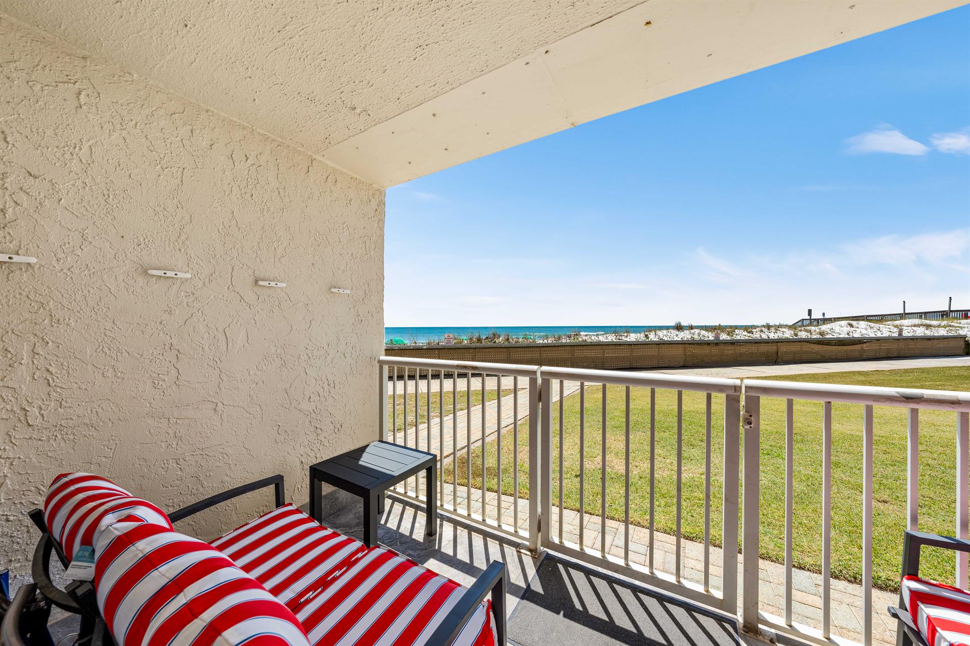 Relax on Your Private Patio