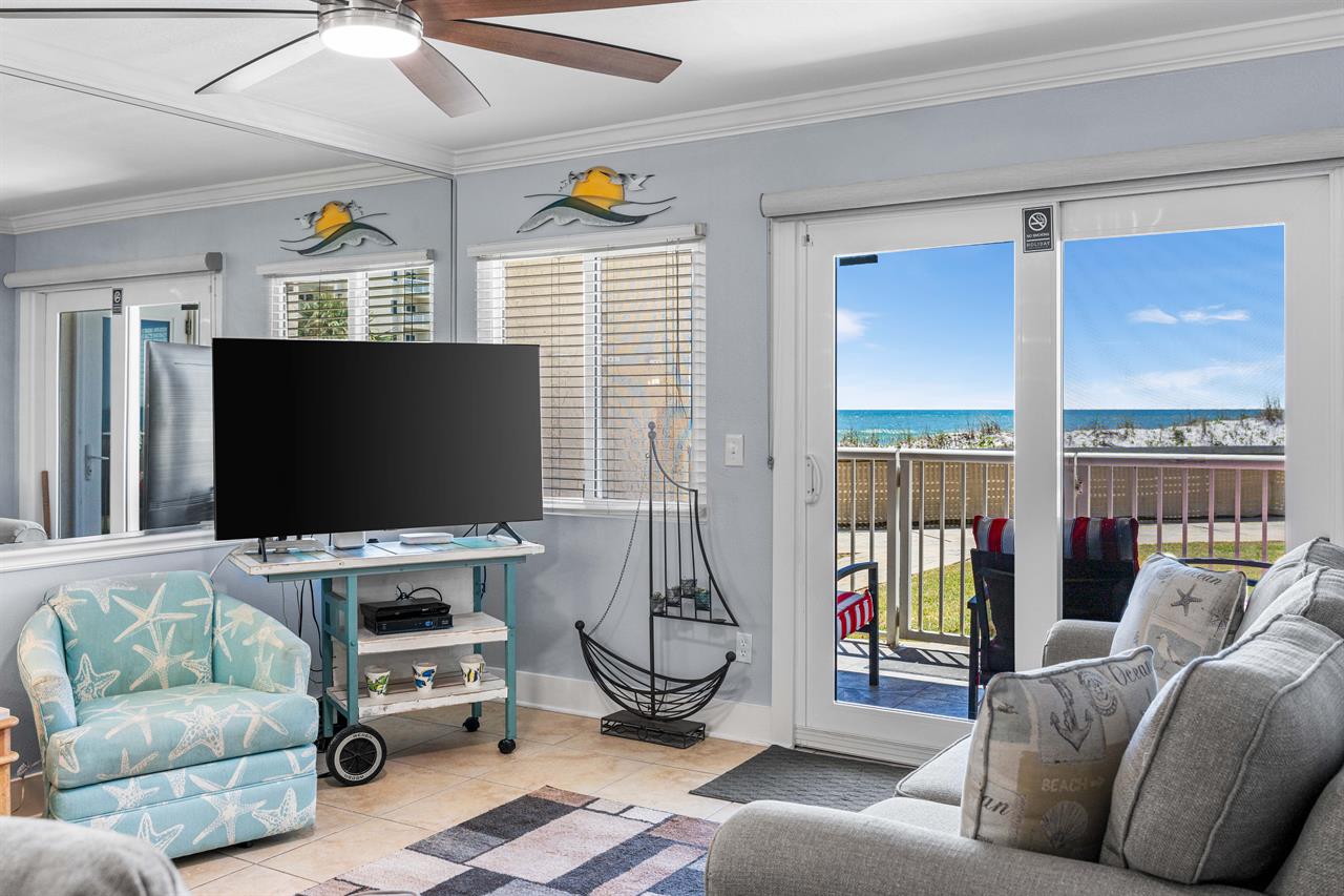 HSRC 55 TV in Living Room  Balcony Access