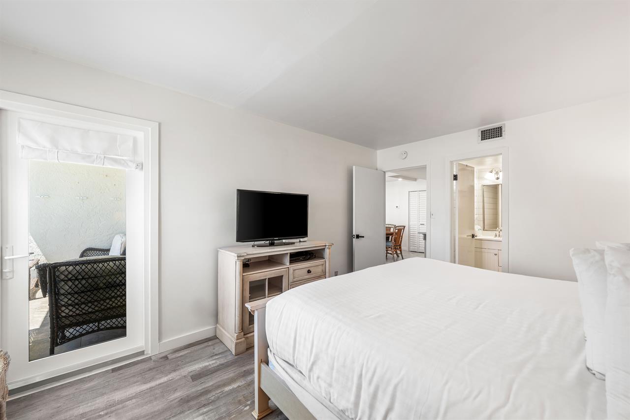 Private Access to Balcony from Master Bedroom