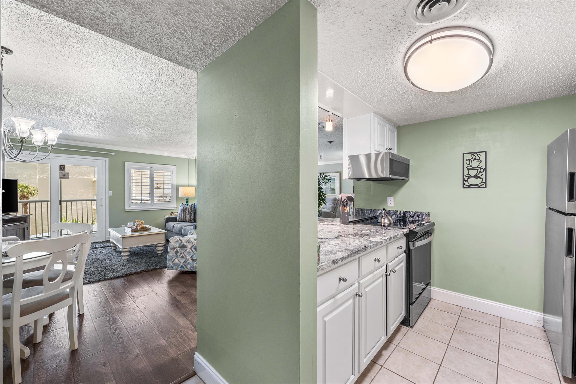 Beachfront Condo With Gulf View