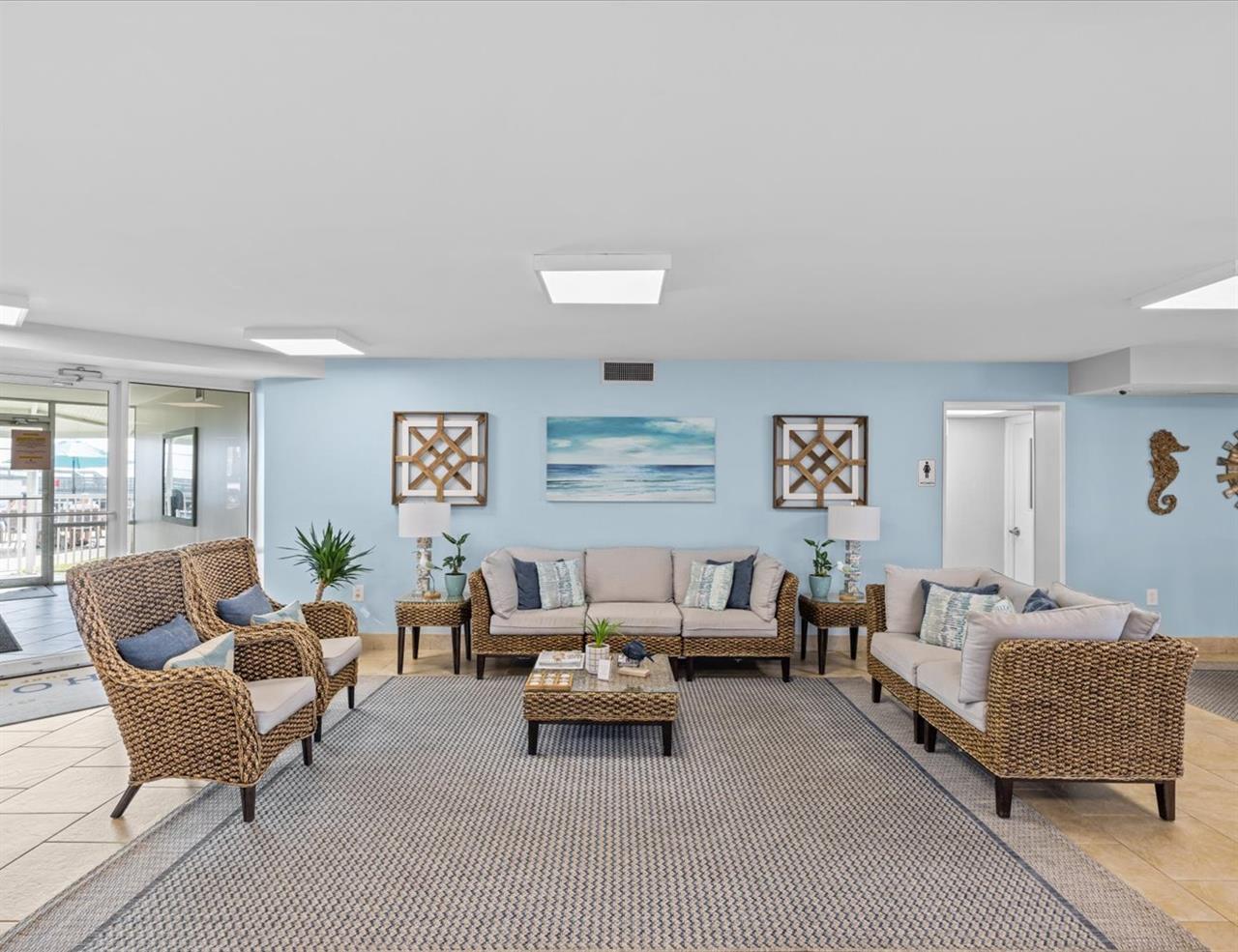 Sitting Area in Lobby