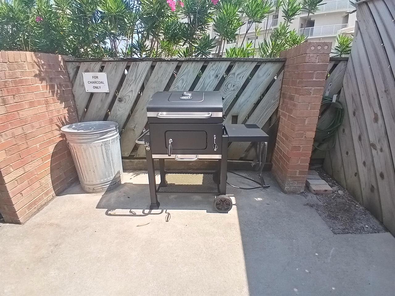 HSRC Grill on Private Patio