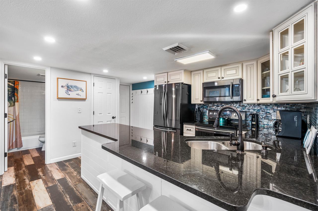 HSRC Kitchen  Breakfast Bar  Guest bathroom Entrance