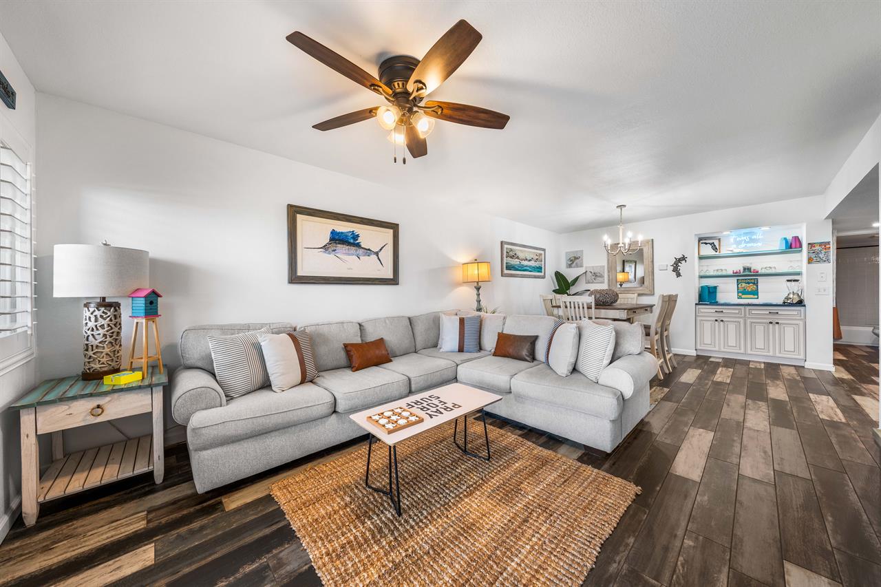 HSRC Living Area with Sofa Sleeper