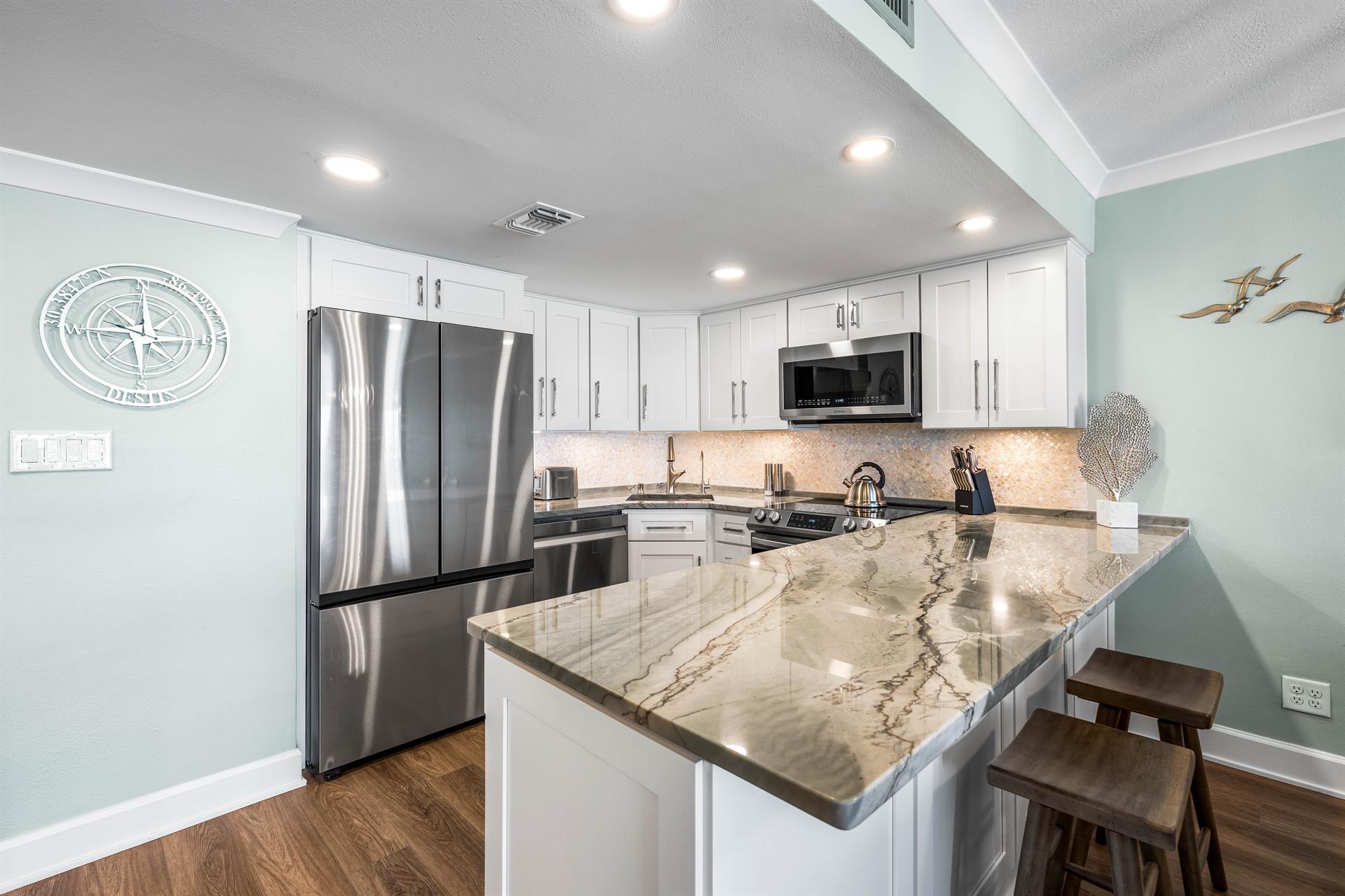 Fully Stocked Kitchen
