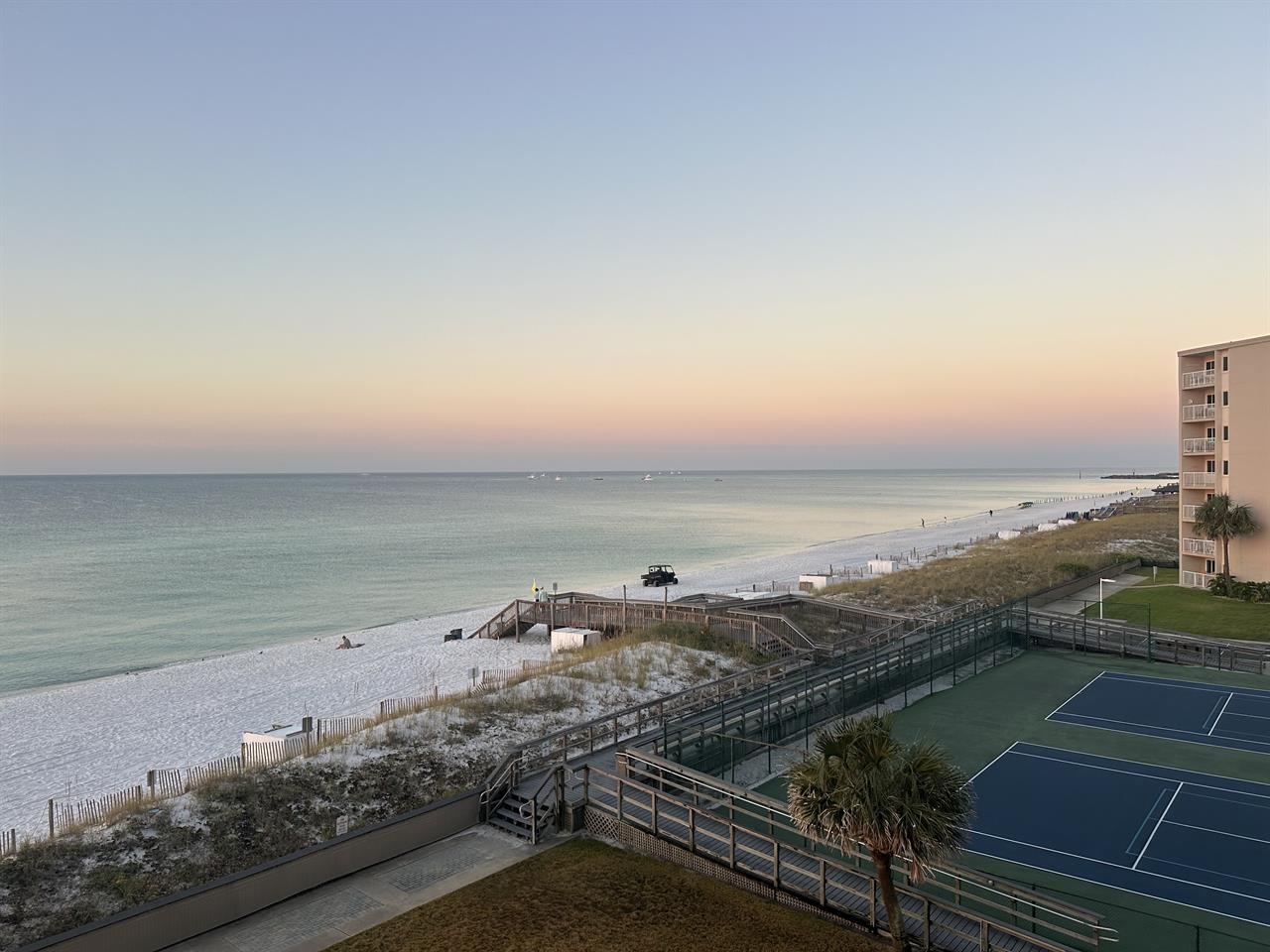 View from Private Balcony for Sunset