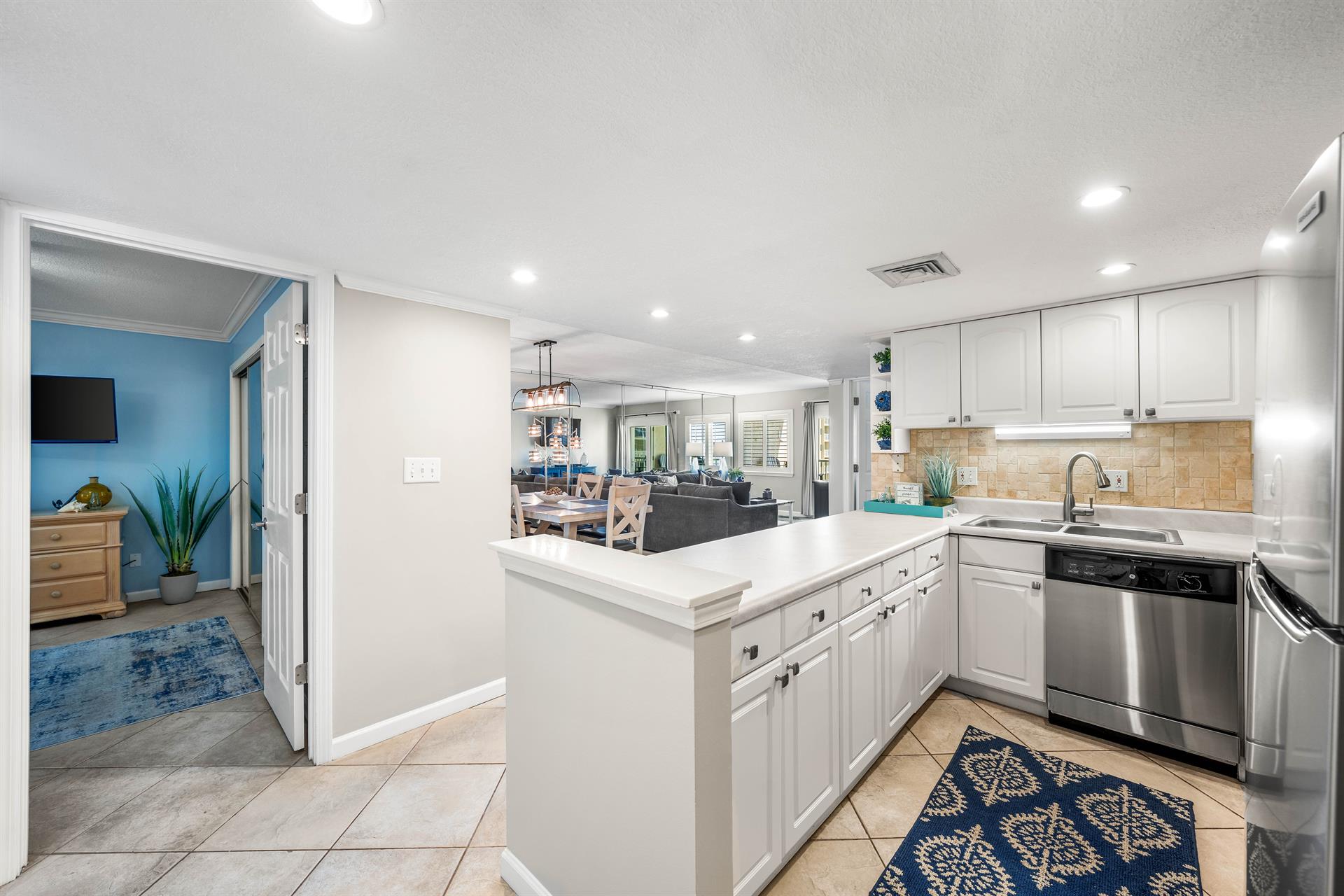 Unit Entrance into Kitchen