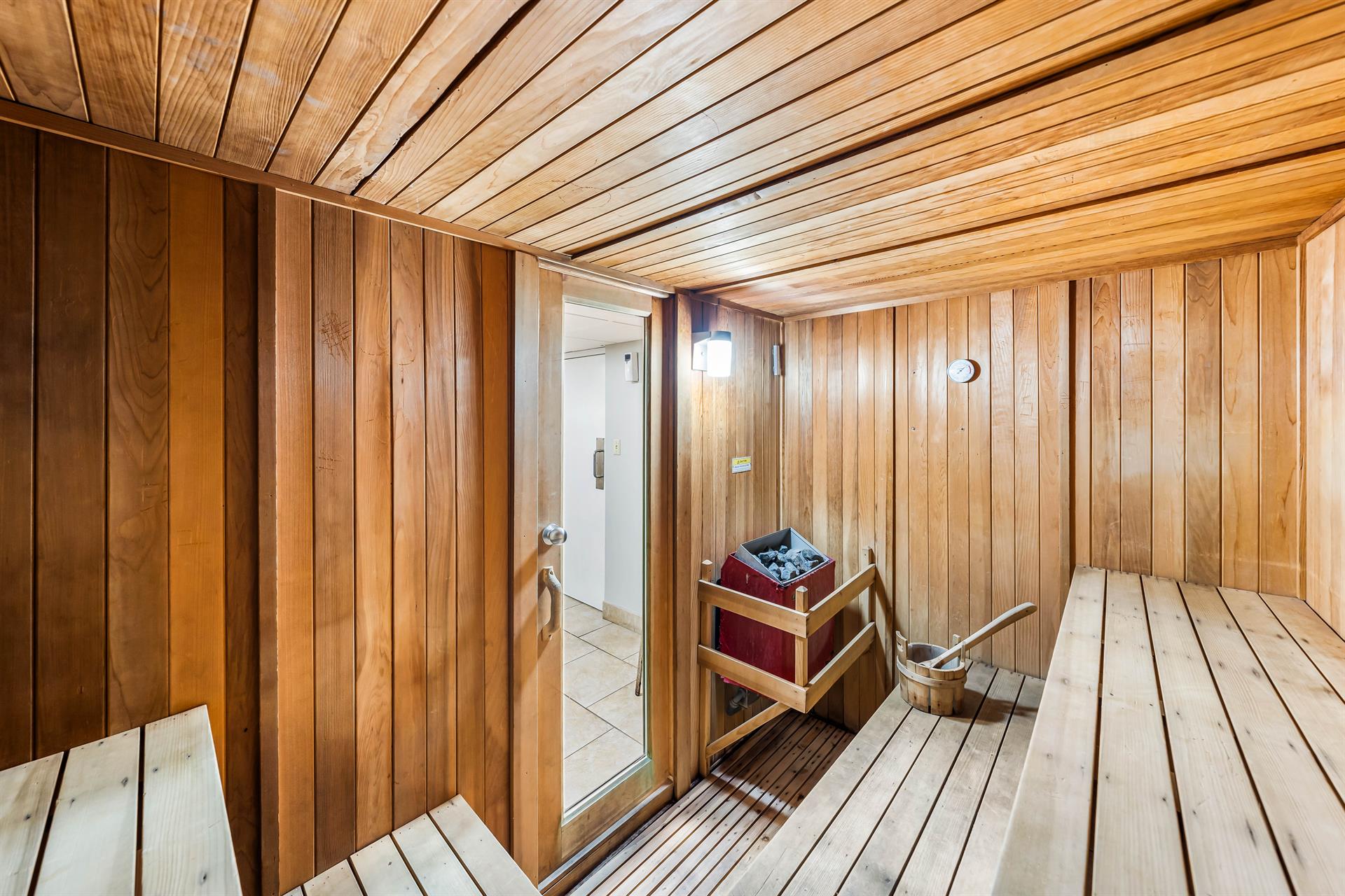 His and Hers Sauna