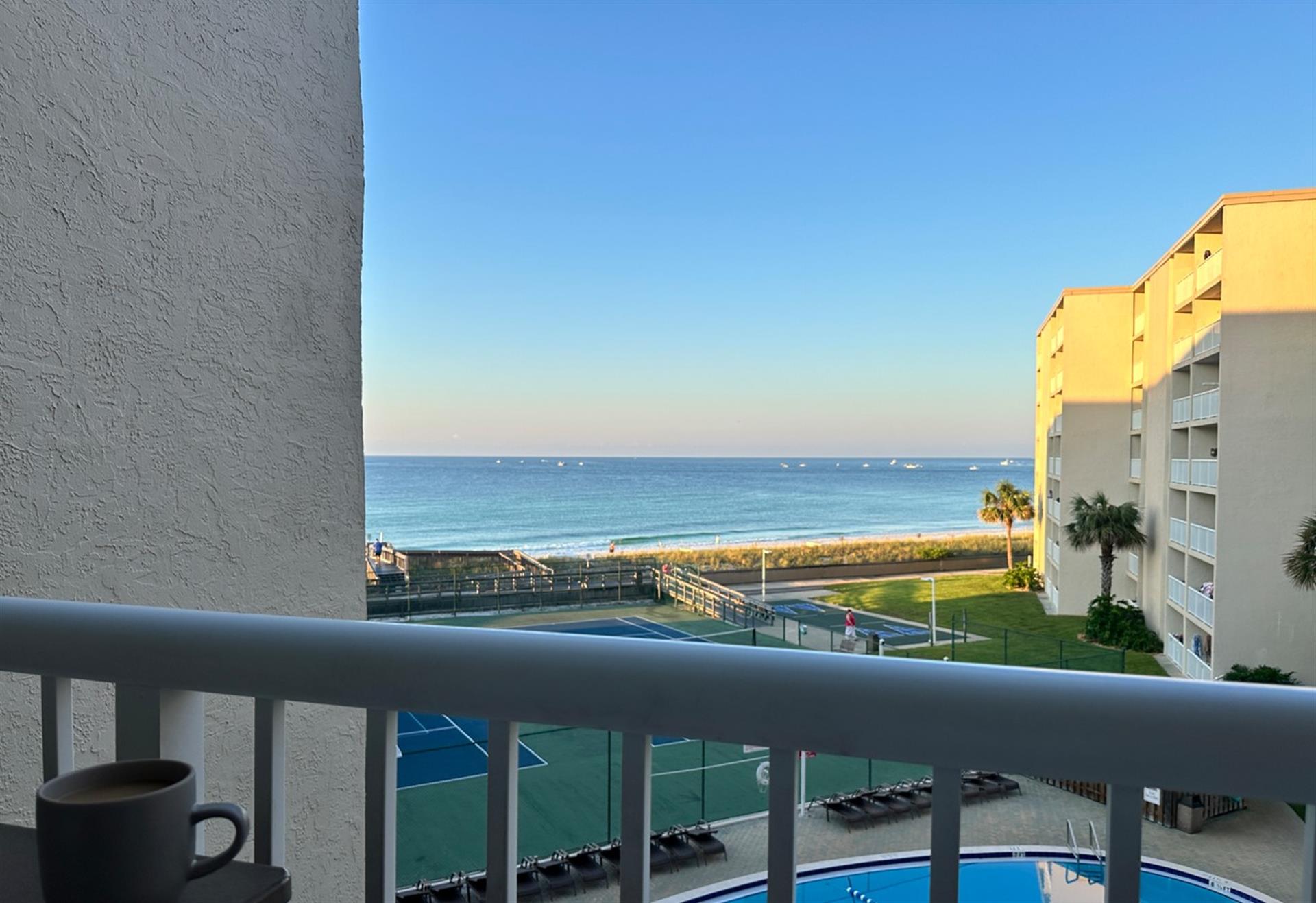 View from Private Balcony