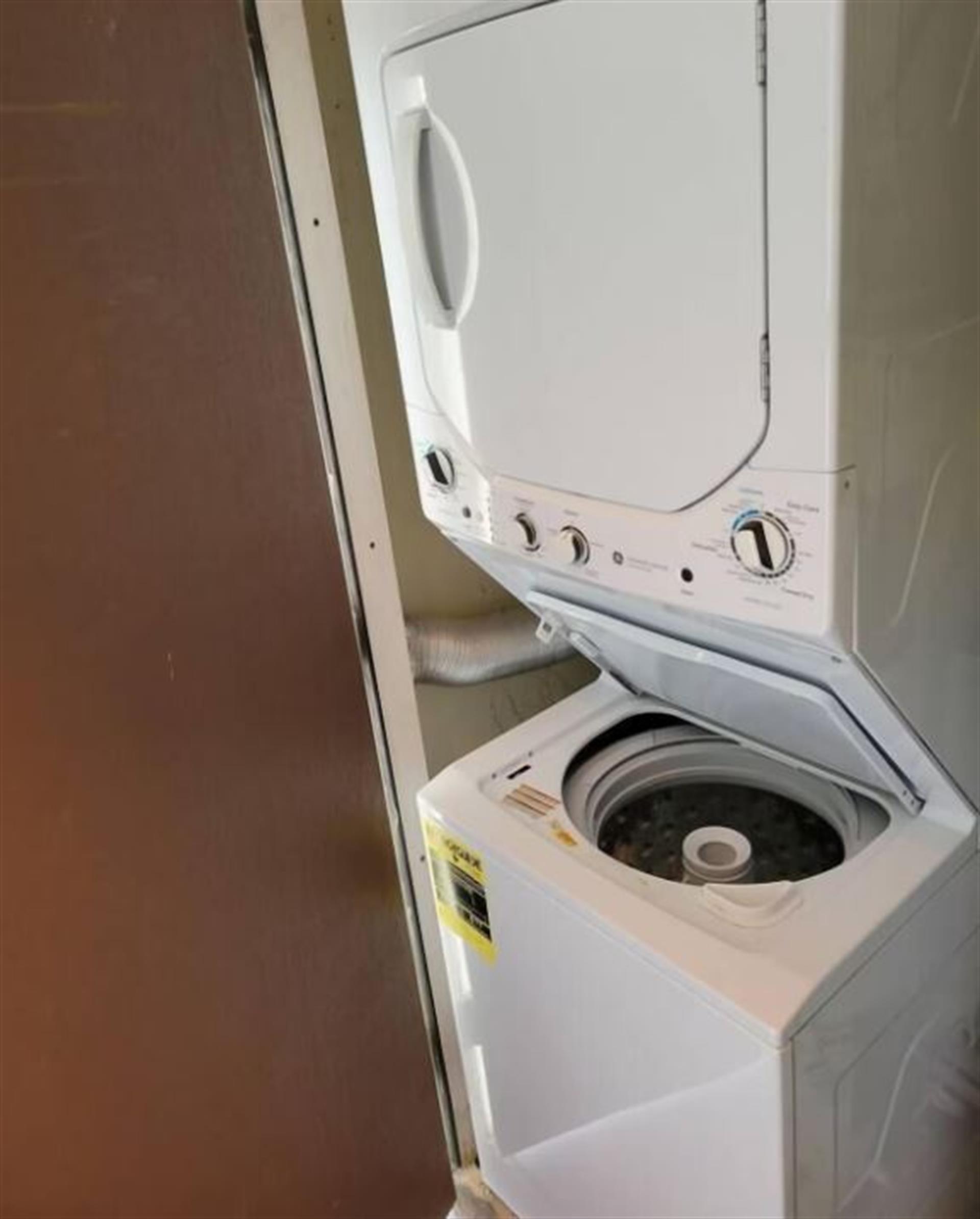 Private Washer and Dryer in Outside Closet