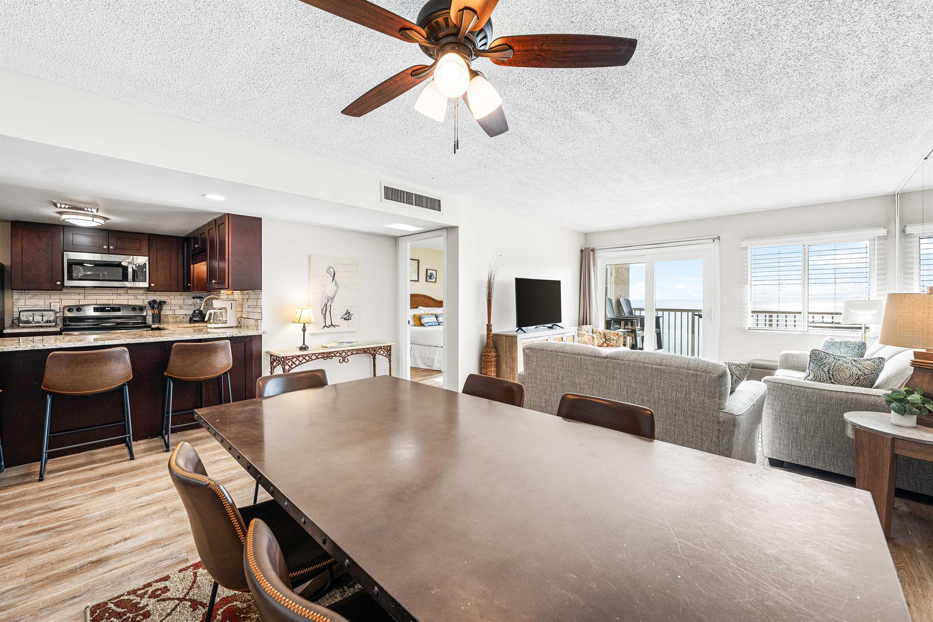 View From Dining Area